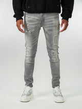 GREY WASH HEAVY WORKER JEANS