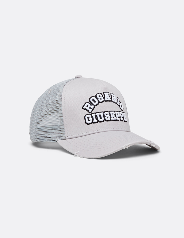 COLLEGE TRUCKER CAP GREY